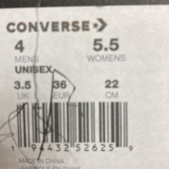 LEATHER CONVERSE JP OX BRAND NEW - Picture 8 of 8